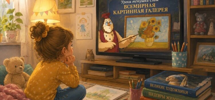 А вы знали, что существует мультфильм, который знакомит детей с великими картинами? А вы знали, что существует мультфильм, который знакомит детей с великими картинами?