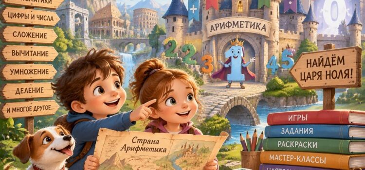 А что, если математика — это не урок, а настоящее приключение?