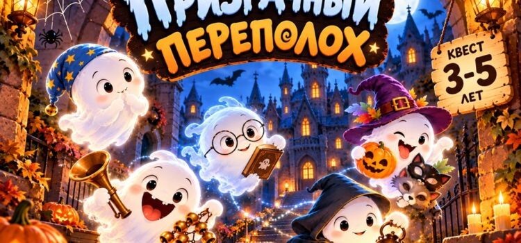 Призрачный переполох. Новый квест к Хэллоуину! Призрачный переполох. Новый квест к Хэллоуину!